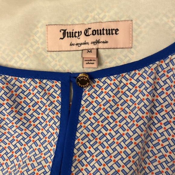 Juicy Couture MEDIUM Mini Dress Tunic Silk - Picture 6 of 9